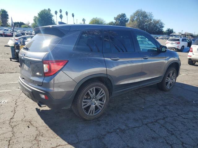 5FNYF8H50MB024662 - 2021 HONDA PASSPORT EXL GRAY photo 3