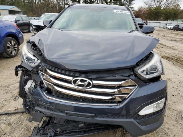 5XYZU3LB9EG216828 - 2014 HYUNDAI SANTA FE S GRAY photo 5