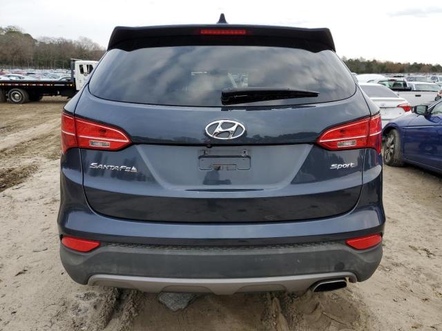 5XYZU3LB9EG216828 - 2014 HYUNDAI SANTA FE S GRAY photo 6