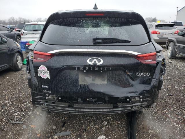 3PCAJ5CB2MF115797 - 2021 INFINITI QX50 ESSENTIAL BLACK photo 6