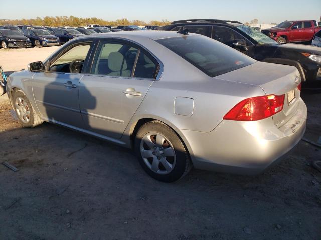 KNAGE228195293449 - 2009 KIA OPTIMA LX GRAY photo 2