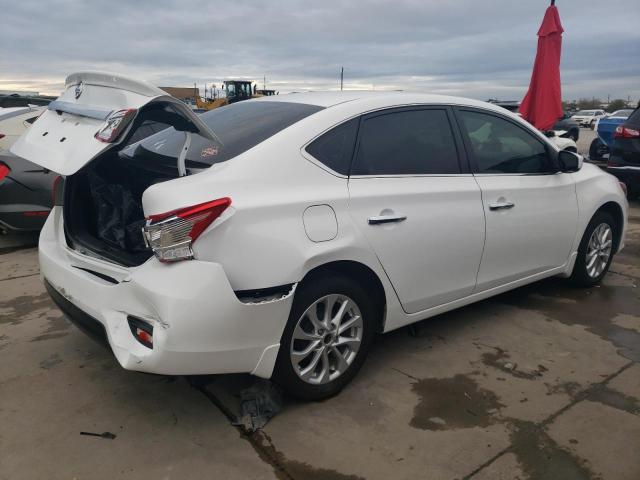 3N1AB7AP4KY210812 - 2019 NISSAN SENTRA S WHITE photo 3