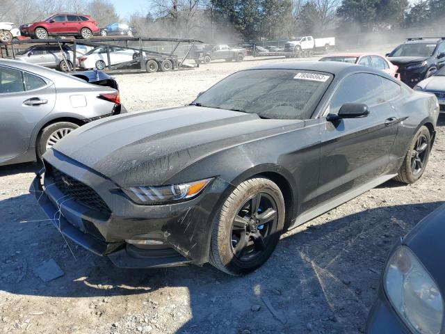 1FA6P8AM5H5226349 - 2017 FORD MUSTANG BLACK photo 1