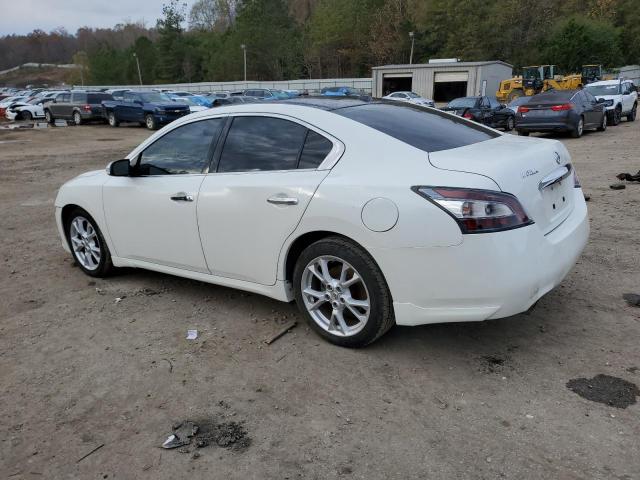 1N4AA5AP6EC450855 - 2014 NISSAN MAXIMA S WHITE photo 2