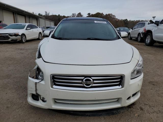 1N4AA5AP6EC450855 - 2014 NISSAN MAXIMA S WHITE photo 5