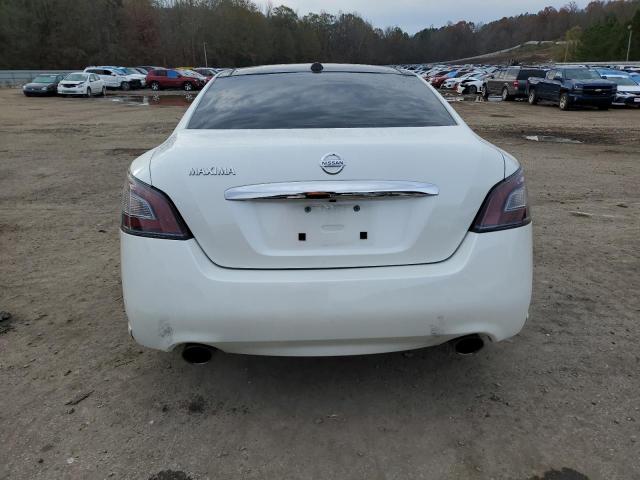 1N4AA5AP6EC450855 - 2014 NISSAN MAXIMA S WHITE photo 6