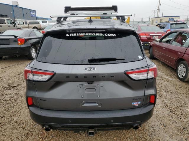 1FMCU9H98MUA10312 - 2021 FORD ESCAPE SEL GRAY photo 6