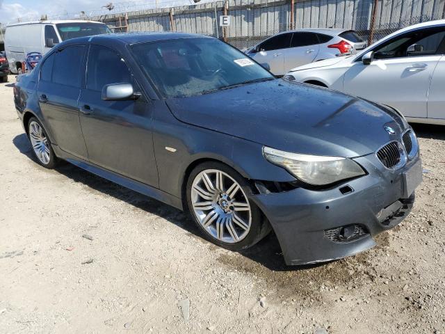 WBANW53588CT51819 - 2008 BMW 550 I GRAY photo 4