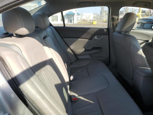 2HGFB2F99CH121780 - 2012 HONDA CIVIC EXL ნაცრისფერი ფოტო 10