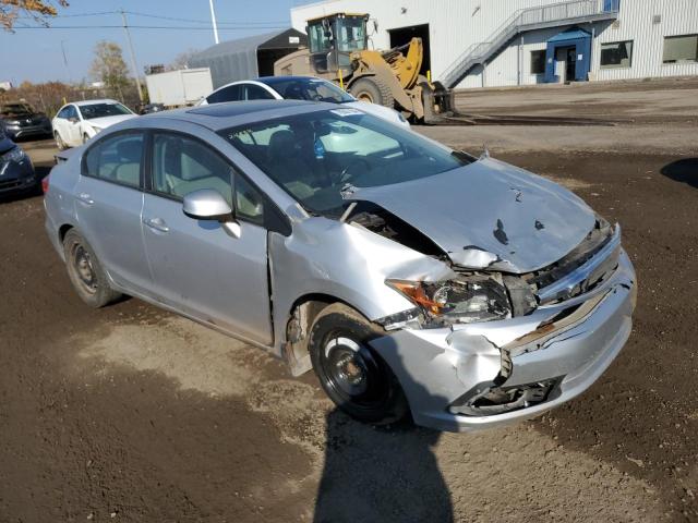 2HGFB2F99CH121780 - 2012 HONDA CIVIC EXL ნაცრისფერი ფოტო 4