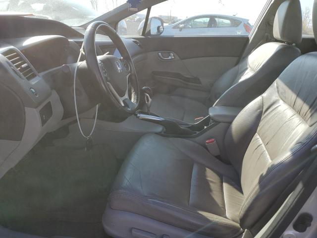2HGFB2F99CH121780 - 2012 HONDA CIVIC EXL ნაცრისფერი ფოტო 7