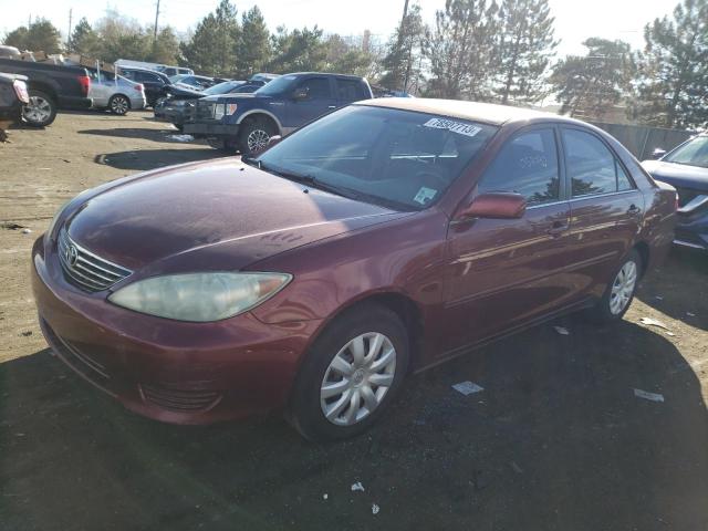 4T1BE30K66U165030 - 2006 TOYOTA CAMRY LE RED photo 1