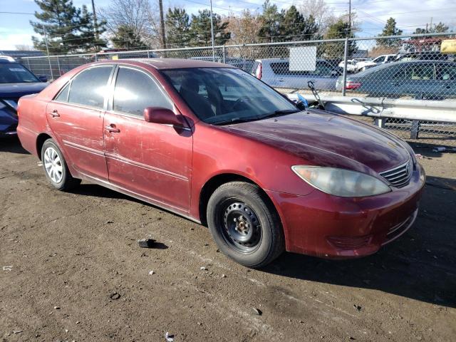 4T1BE30K66U165030 - 2006 TOYOTA CAMRY LE RED photo 4