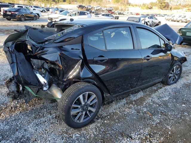 3N1CN8DV6PL817332 - 2023 NISSAN VERSA S BLACK photo 3