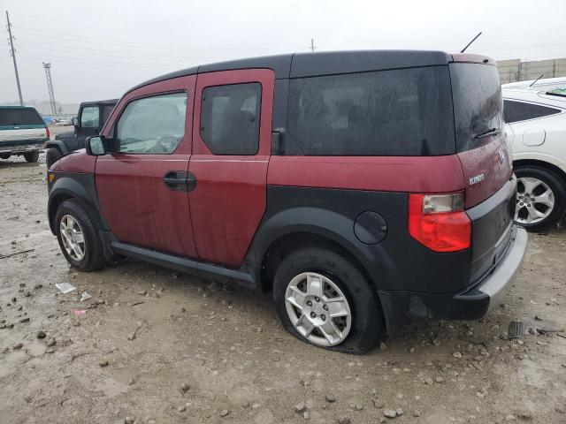 5J6YH28358L010517 - 2008 HONDA ELEMENT LX RED photo 2