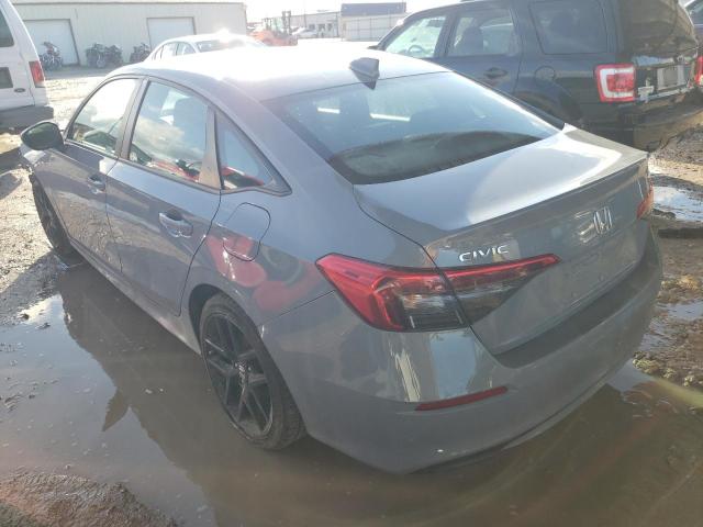 2HGFE2F53NH538433 - 2022 HONDA CIVIC SPORT 灰色 照片 2