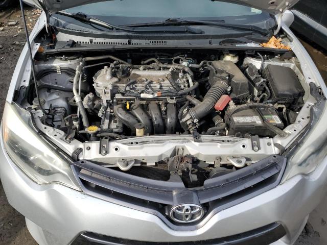 2T1BURHE2FC408189 - 2015 TOYOTA COROLLA L GRAY photo 11