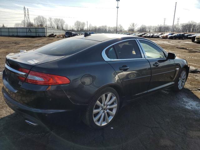 SAJWJ0EF6D8S81573 - 2013 JAGUAR XF BLACK photo 3