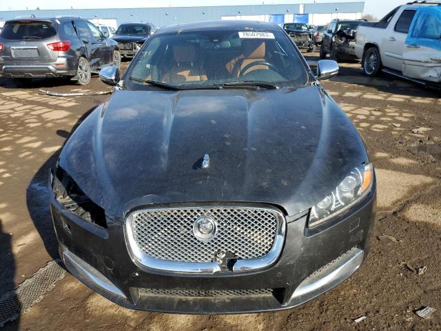 SAJWJ0EF6D8S81573 - 2013 JAGUAR XF BLACK photo 5