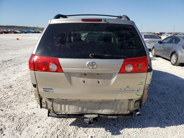 5TDKK4CC8AS313893 - 2010 TOYOTA SIENNA CE BEIGE photo 6