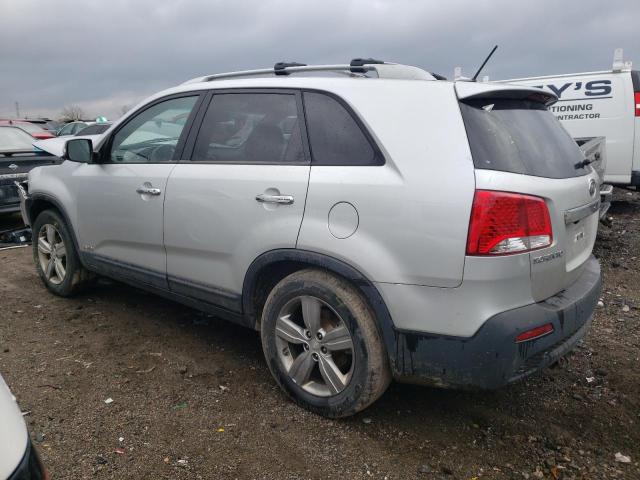 5XYKUDA60CG299978 - 2012 KIA SORENTO EX SILVER photo 2