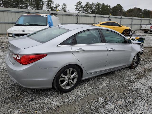 5NPEC4AC2BH131224 - 2011 HYUNDAI SONATA SE SILVER photo 3