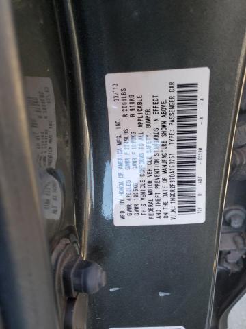 1HGCR2F37DA153251 - 2013 HONDA ACCORD LX GRAY photo 13