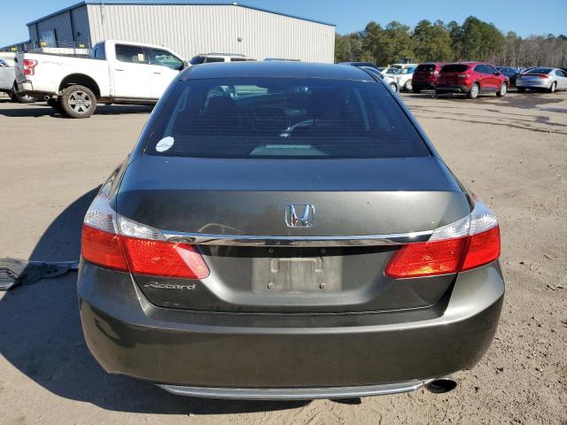 1HGCR2F37DA153251 - 2013 HONDA ACCORD LX GRAY photo 6