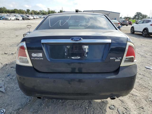 3FAHP02109R145630 - 2009 FORD FUSION SEL BLACK photo 6