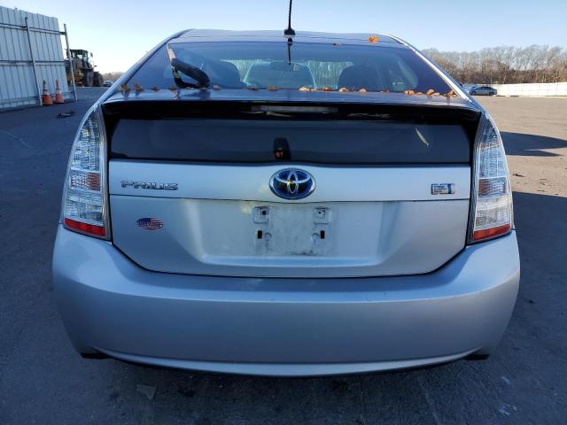 JTDKN3DU1A0241379 - 2010 TOYOTA PRIUS SILVER photo 6