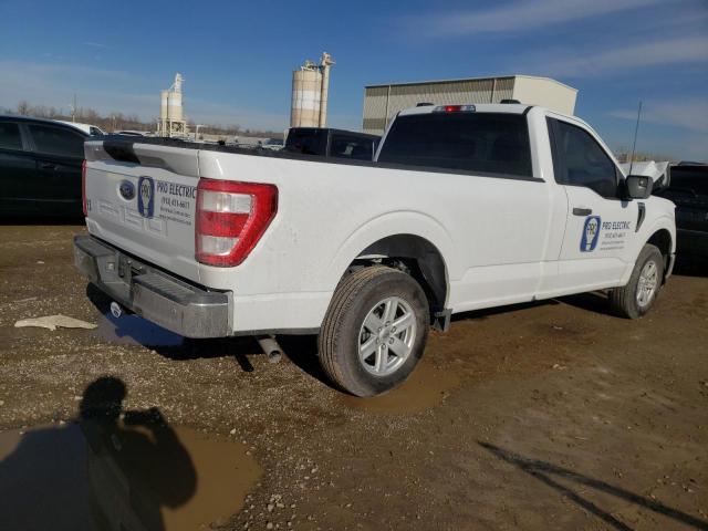 1FTMF1CB6PKD85078 - 2023 FORD F150 WHITE photo 3