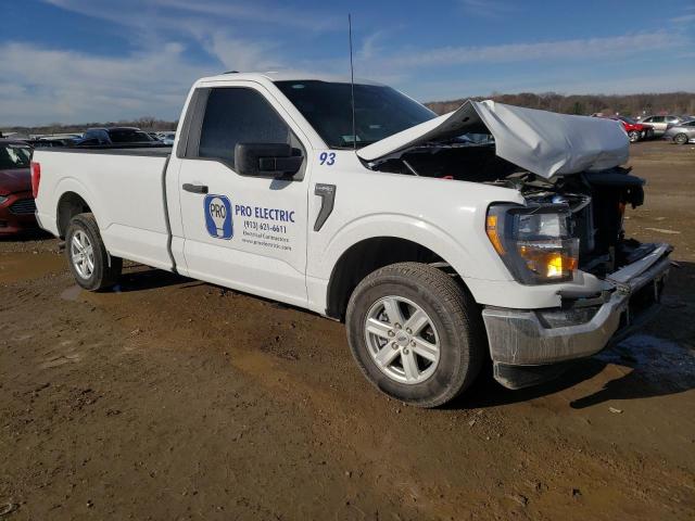 1FTMF1CB6PKD85078 - 2023 FORD F150 WHITE photo 4