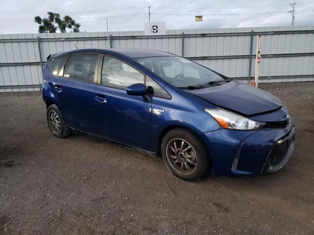 JTDZN3EU7FJ032811 - 2015 TOYOTA PRIUS V BLUE photo 4