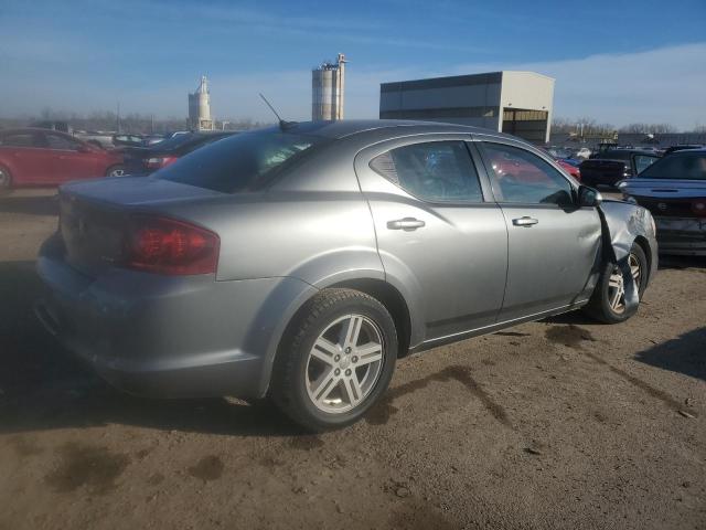 1C3CDZCB3CN230825 - 2012 DODGE AVENGER SXT GRAY photo 3