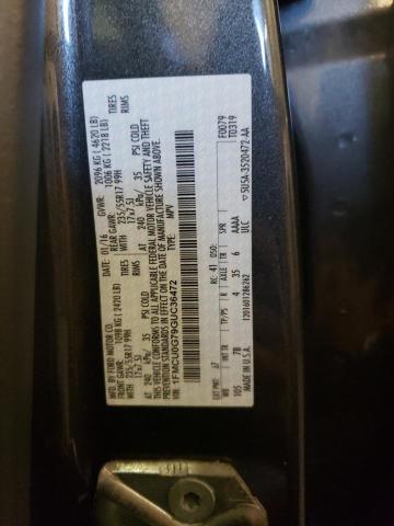 1FMCU0G79GUC36472 - 2016 FORD ESCAPE SE GRAY photo 13