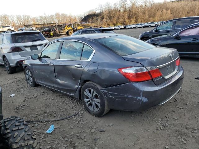 1HGCR2F37DA228997 - 2013 HONDA ACCORD LX GRAY photo 2