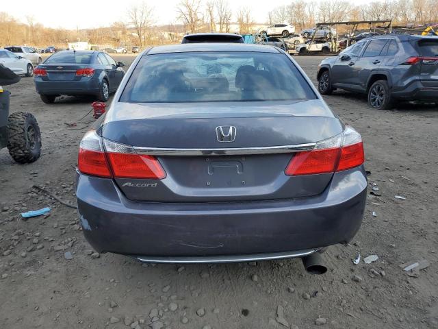 1HGCR2F37DA228997 - 2013 HONDA ACCORD LX GRAY photo 6