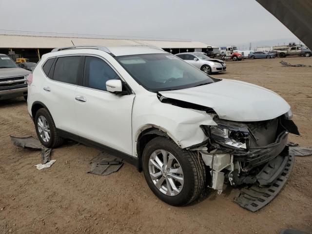 KNMAT2MT8FP571473 - 2015 NISSAN ROGUE S WHITE photo 4