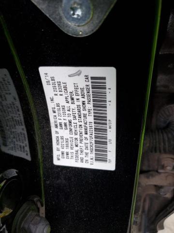 1HGCR2F70FA025679 - 2015 HONDA ACCORD EX BLACK photo 13