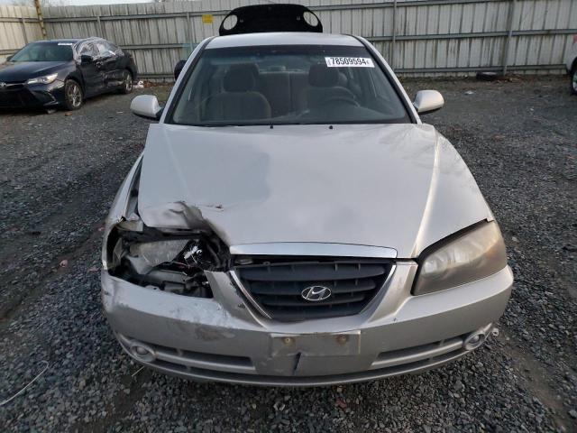 KMHDN46D95U081712 - 2005 HYUNDAI ELANTRA GLS SILVER photo 5