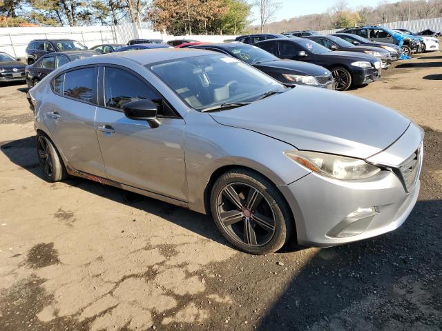 JM1BM1T75E1123936 - 2014 MAZDA 3 SV GRAY photo 4