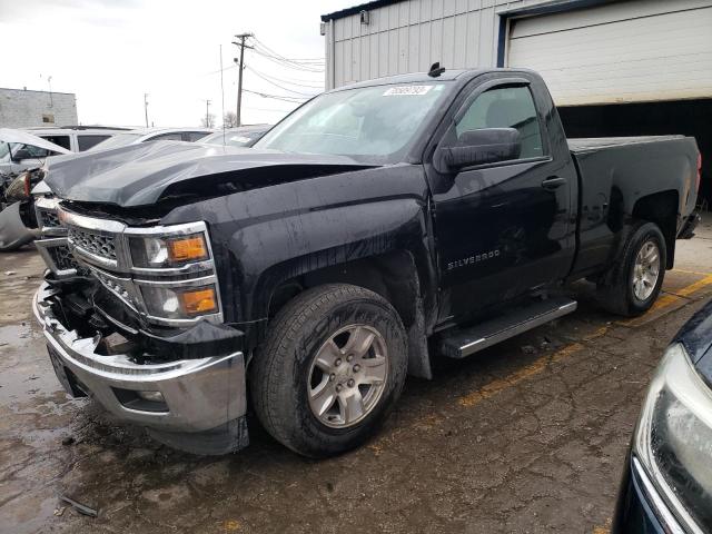 1GCNCREH4EZ337290 - 2014 CHEVROLET SILVERADO C1500 LT BLACK photo 1