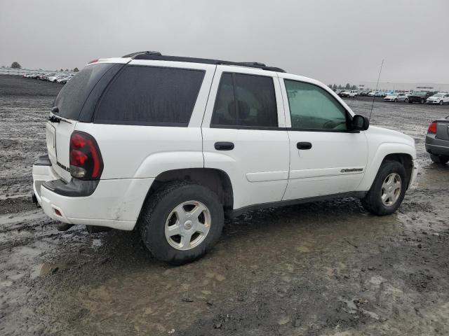 1GNDT13S722509464 - 2002 CHEVROLET TRAILBLAZE WHITE photo 3