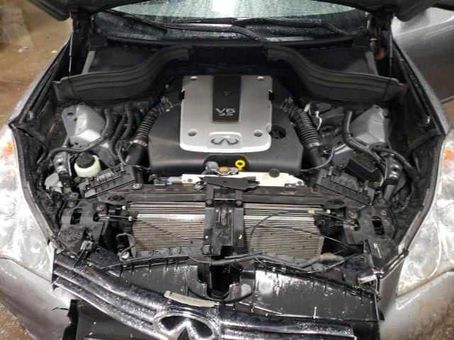 JN1AJ0HR6CM453267 - 2012 INFINITI EX35 BASE Մոխրագույն լուսանկար 11