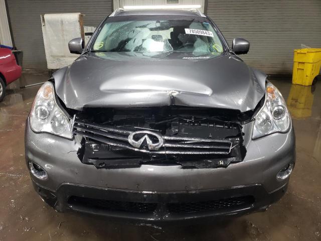 JN1AJ0HR6CM453267 - 2012 INFINITI EX35 BASE Մոխրագույն լուսանկար 5