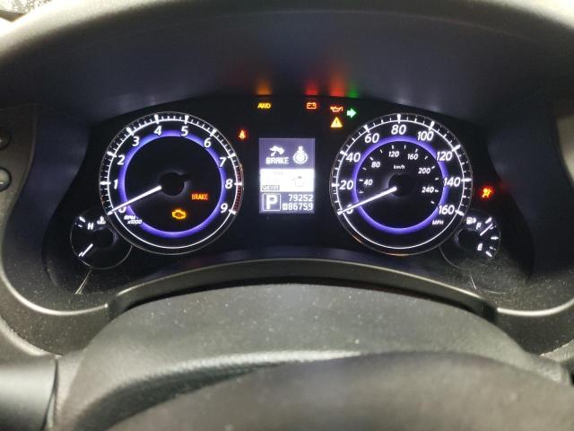 JN1AJ0HR6CM453267 - 2012 INFINITI EX35 BASE Մոխրագույն լուսանկար 9