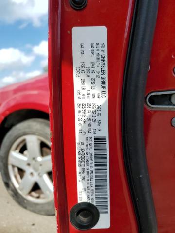 3C4PDCBG8CT314985 - 2012 DODGE JOURNEY SXT RED photo 13