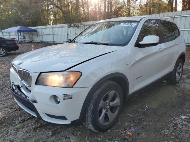 5UXWX5C57BL700091 - 2011 BMW X3 XDRIVE28I WHITE photo 1