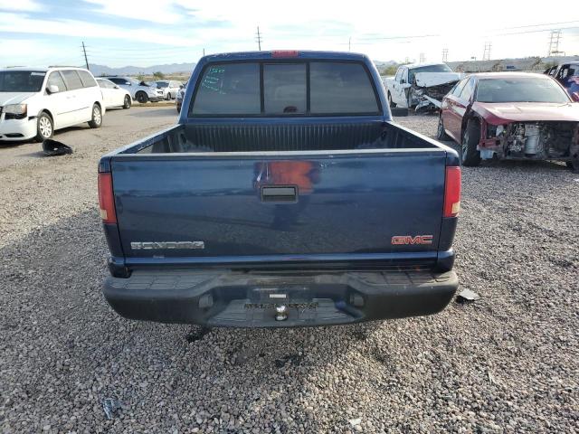 1GTDT13W22K235358 - 2002 GMC SONOMA BLUE photo 6