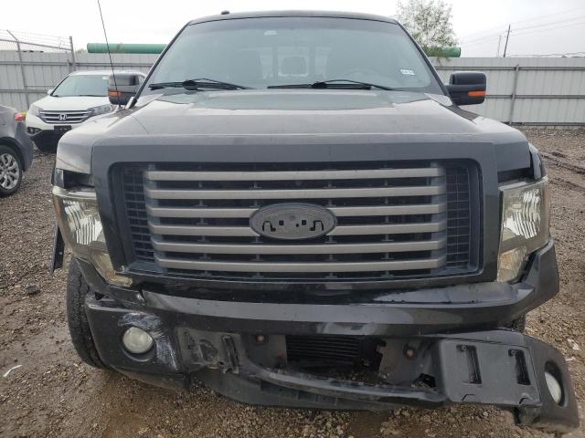 1FTFW1CT7BKE15408 - 2011 FORD F150 SUPERCREW BLACK photo 5